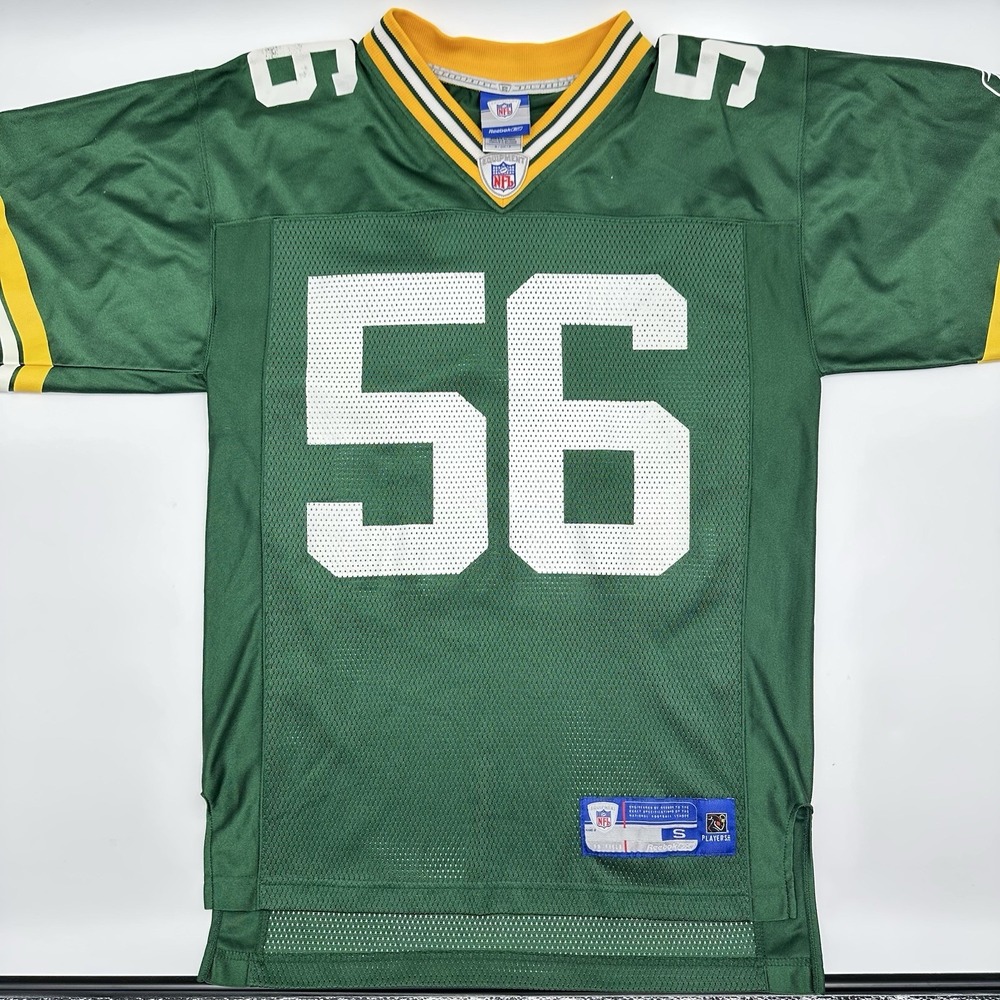 NICK BARNETT GREEN BAY PACKERS JERSEY REEBOK ON FIELD MENS SMALL S Green NFL VTG